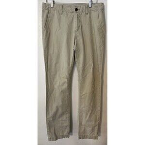 Aeropostale Men’s Pants 31x32 Pants Slim‎ Straight Beige